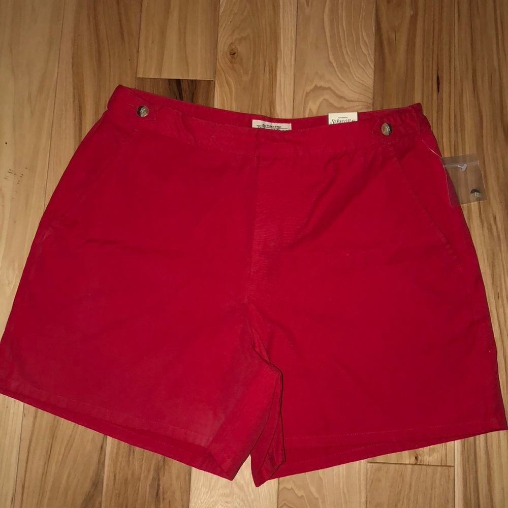 Brand New St. John’s Bay Red Shorts!!!